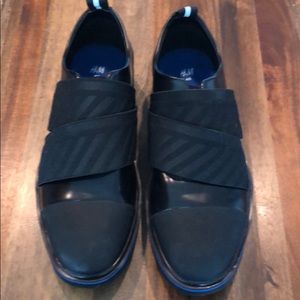 Dress slip on shoes w elastic band